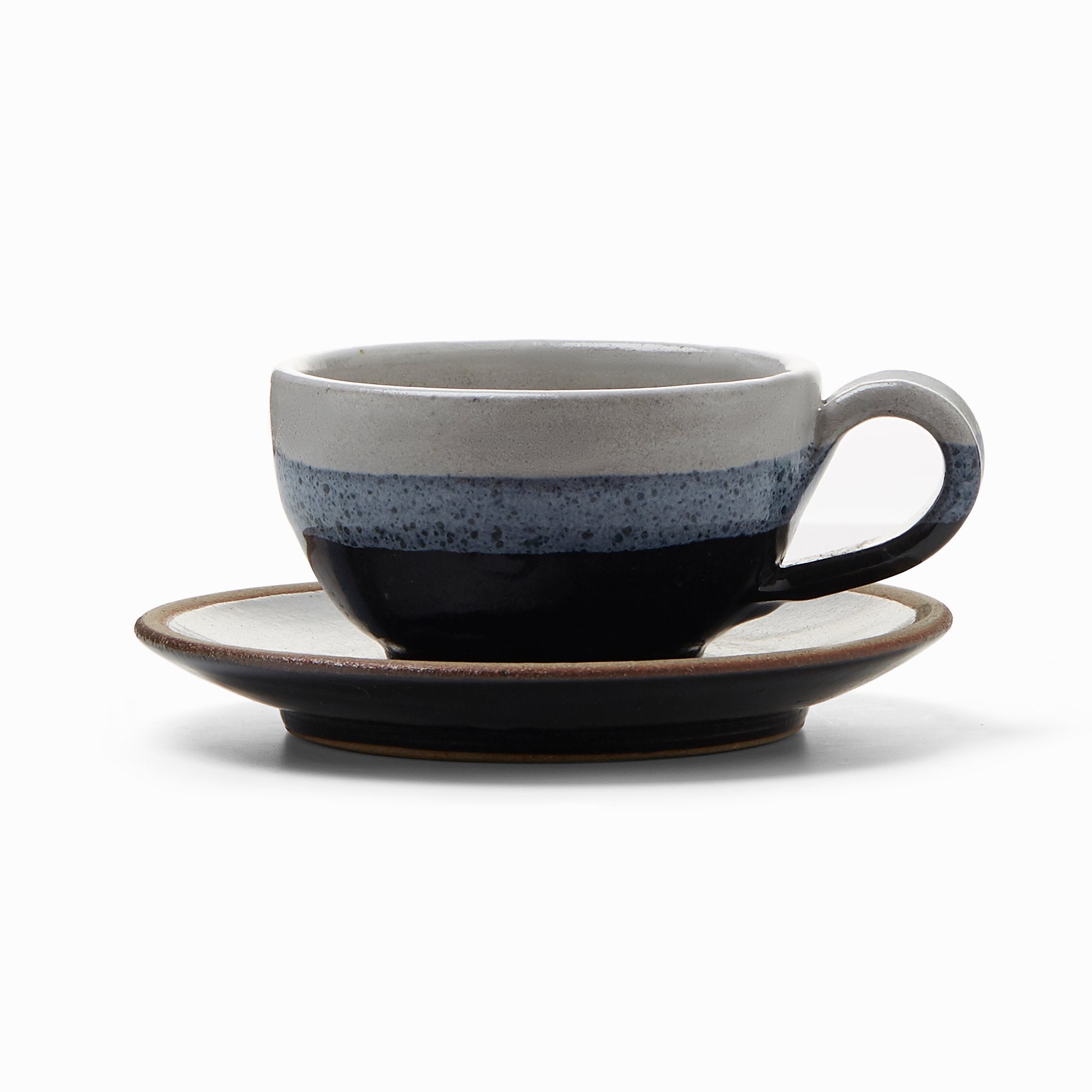 Indigo Cup & Saucer (Set of 2)