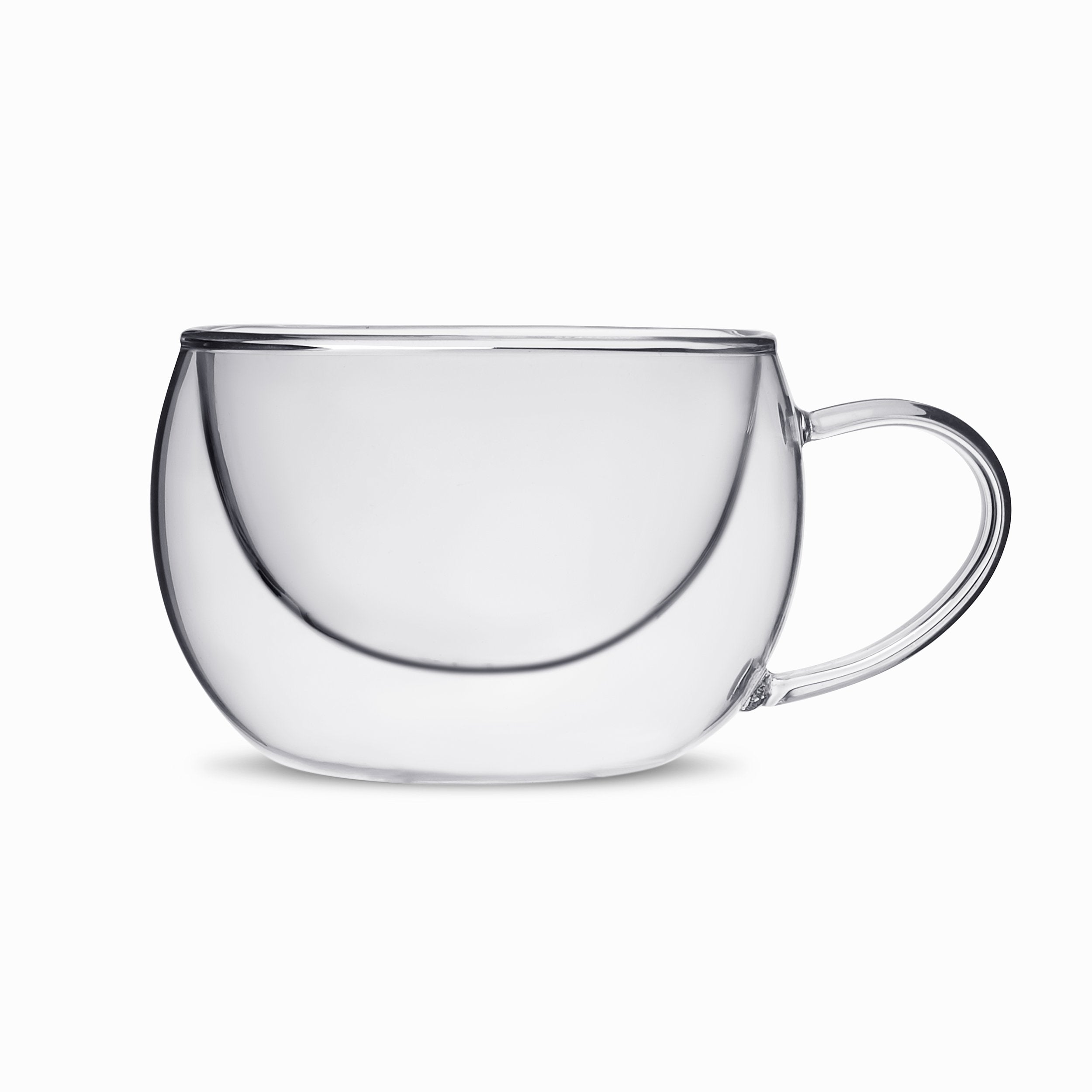 Duple Glass Teacup