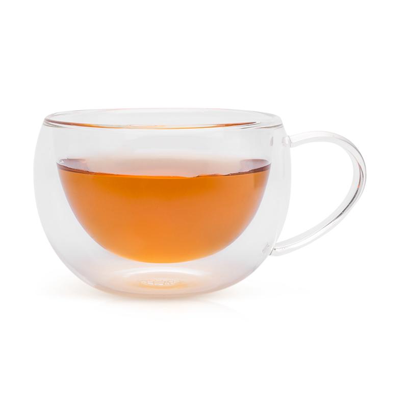 Duple Glass Teacup