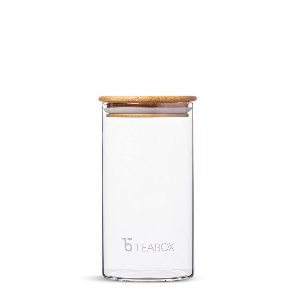 Round Glass Canister