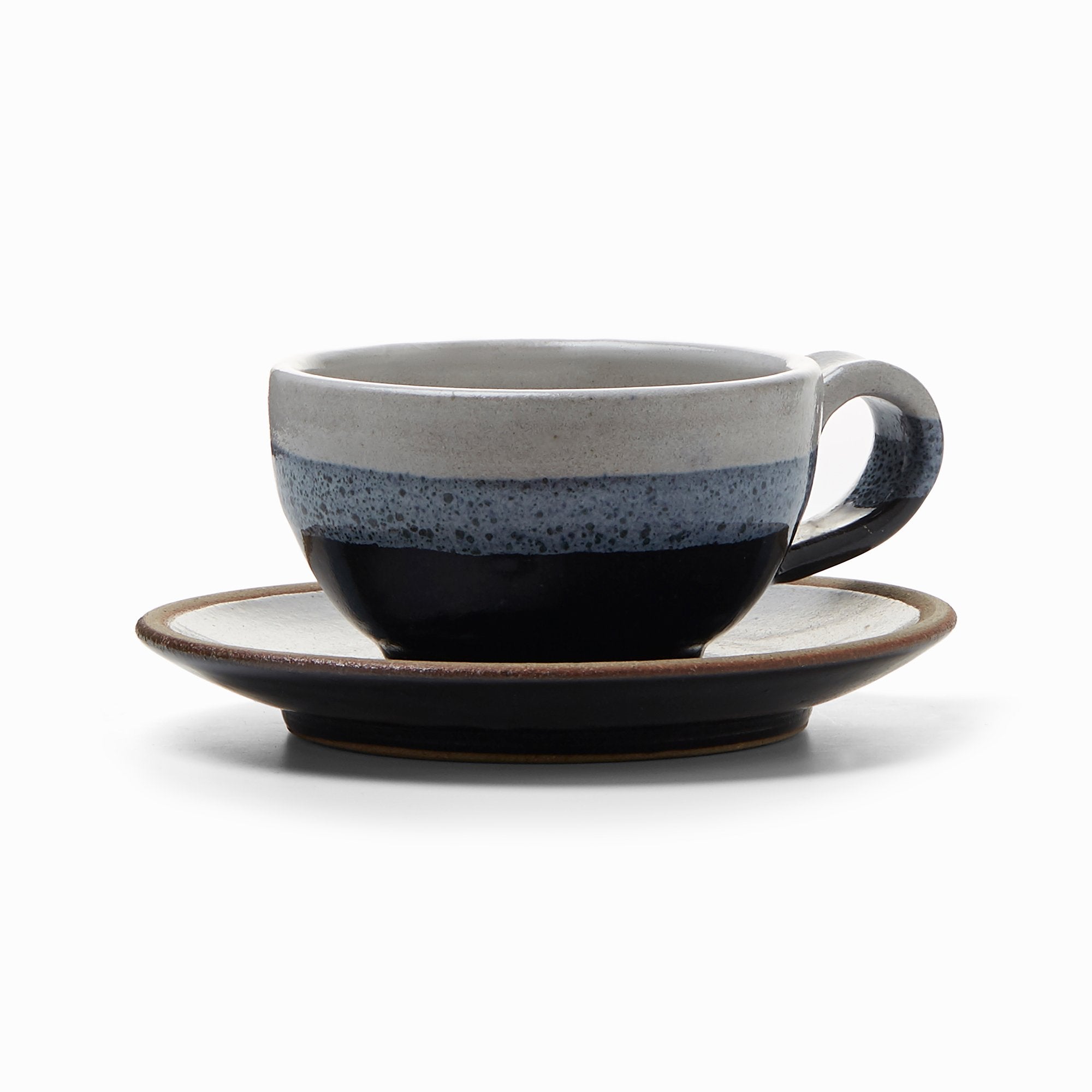 Indigo Cup & Saucer (Set of 2)