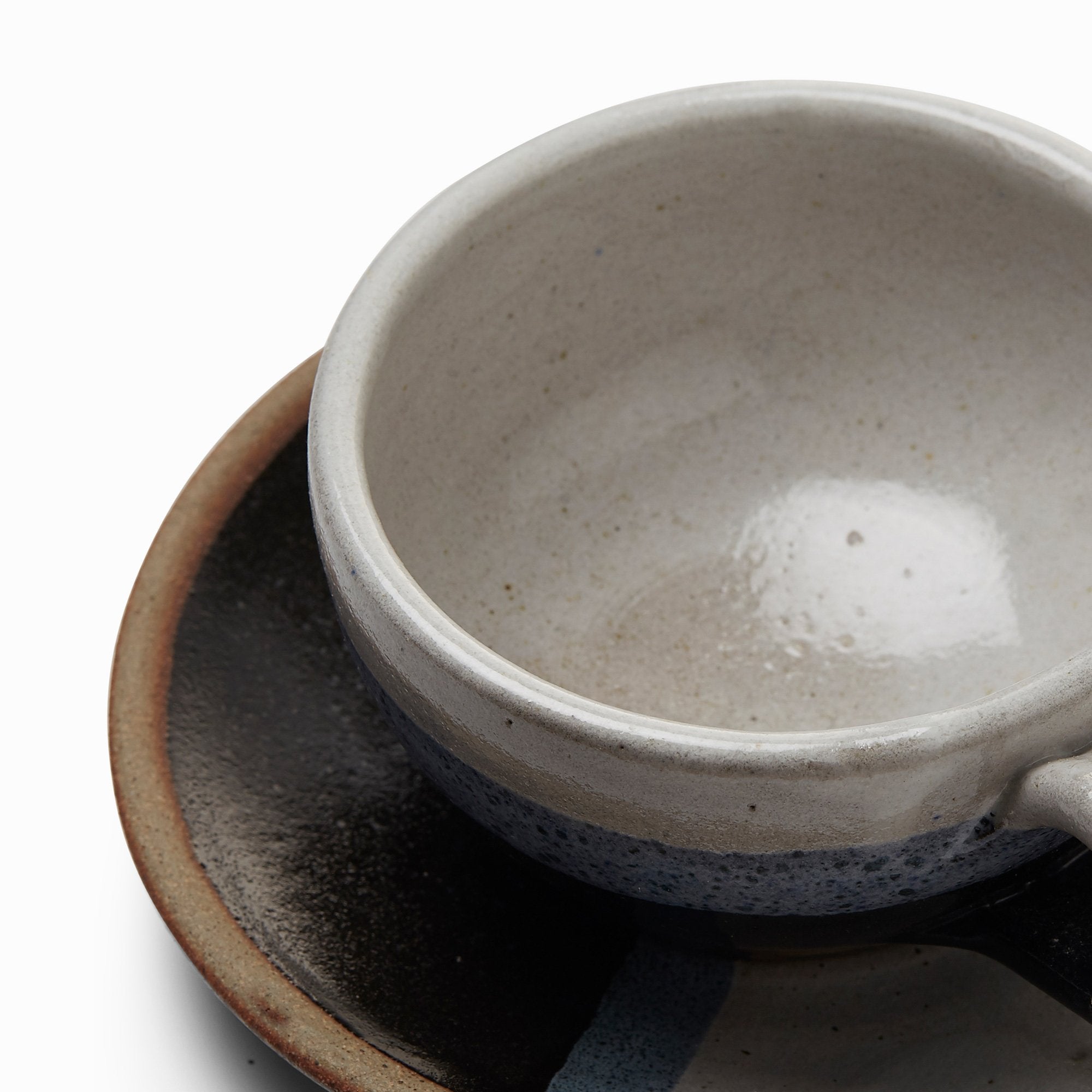 Indigo Cup & Saucer (Set of 2)