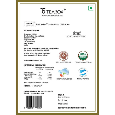 Organic Assam Black Tea