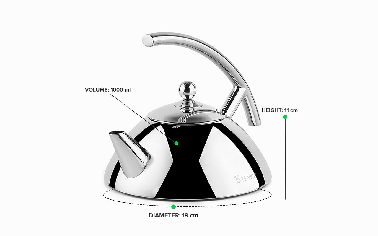 Bevel Stainless Steel Kettle