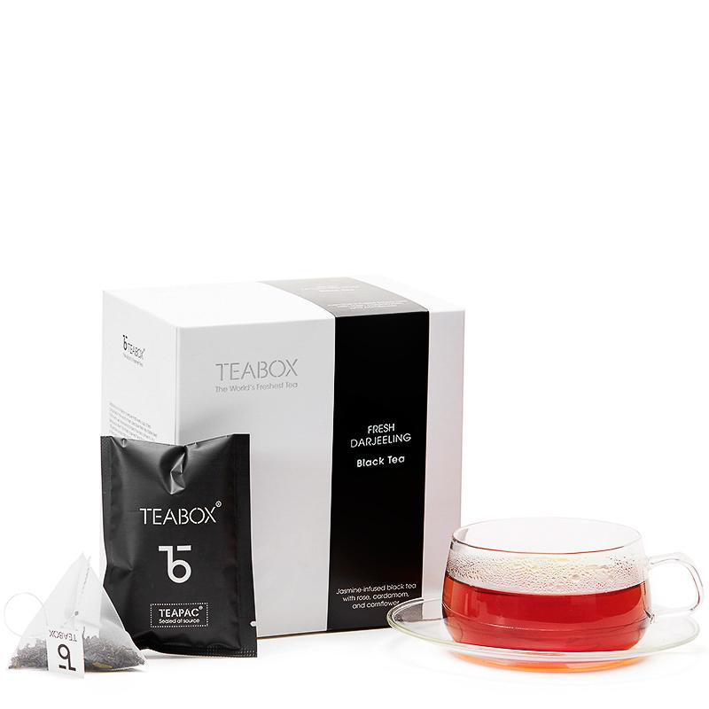Darjeeling Black Tea with Orbit Cup & Saucer