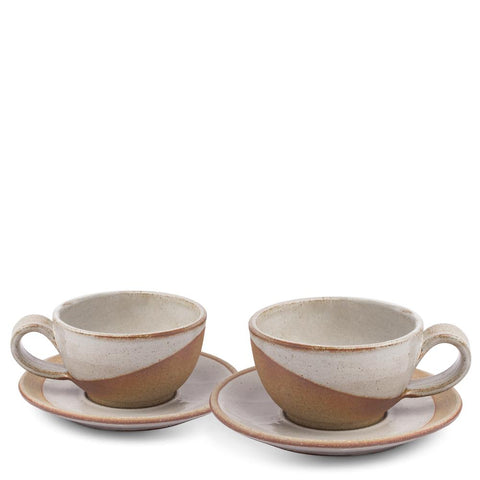 Terra Cup & Saucer (Set of 2)