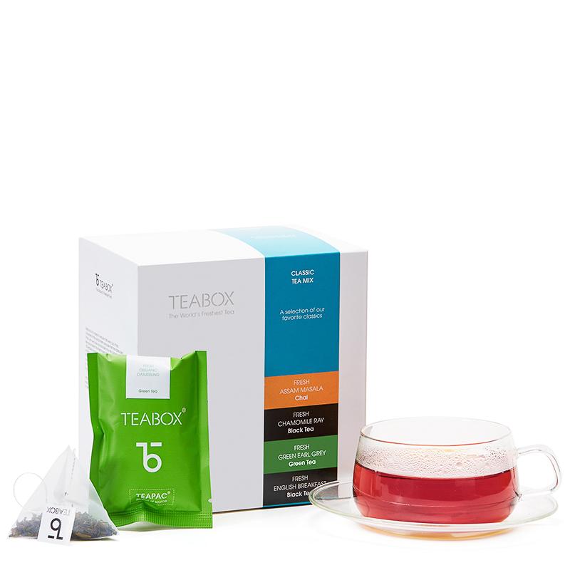 Classic Tea Mix with Orbit Cup & Saucer