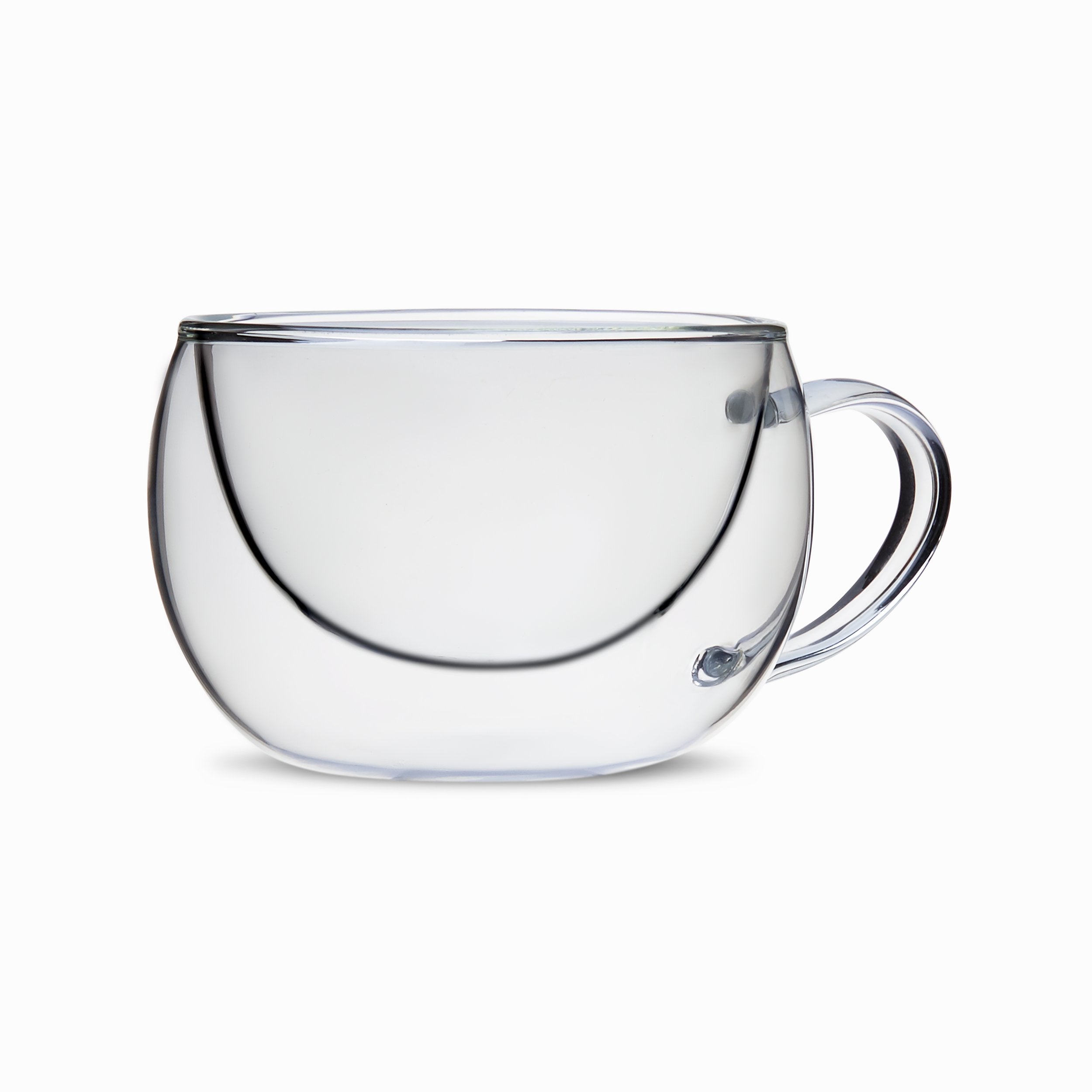 Duple Glass Teacup