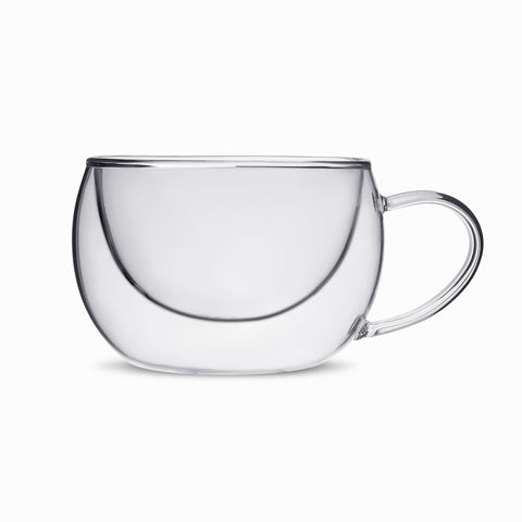 Duple Glass Teacup