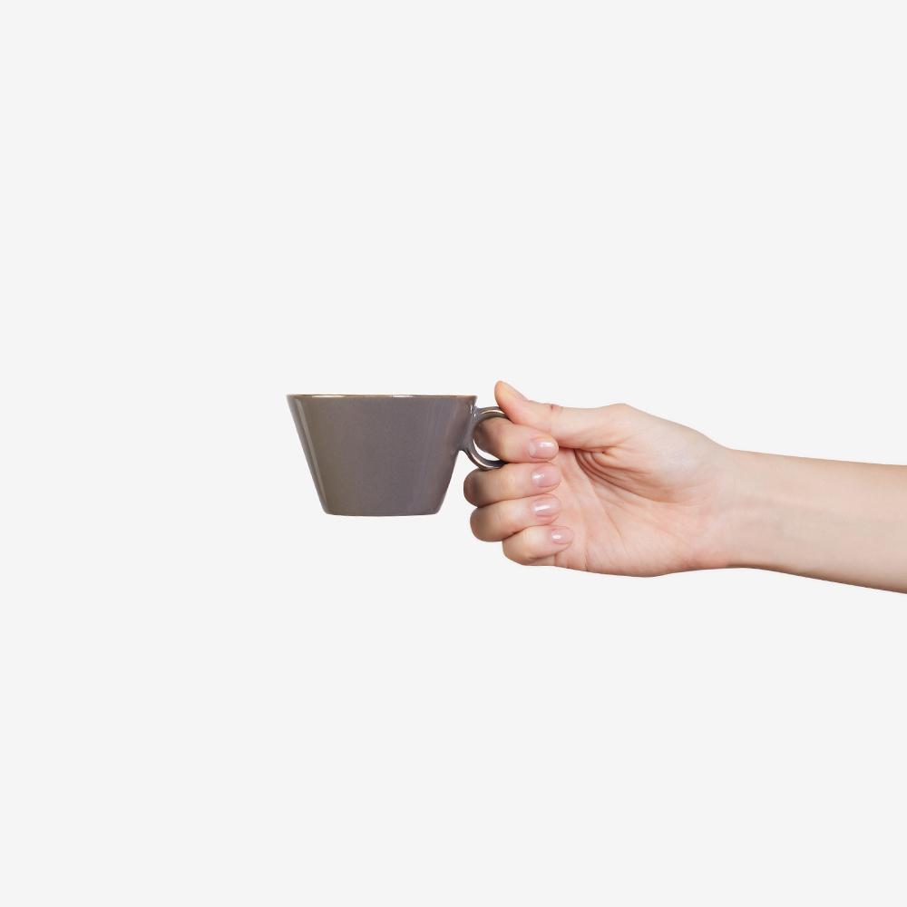 Lyon Tea Cup (Grey)