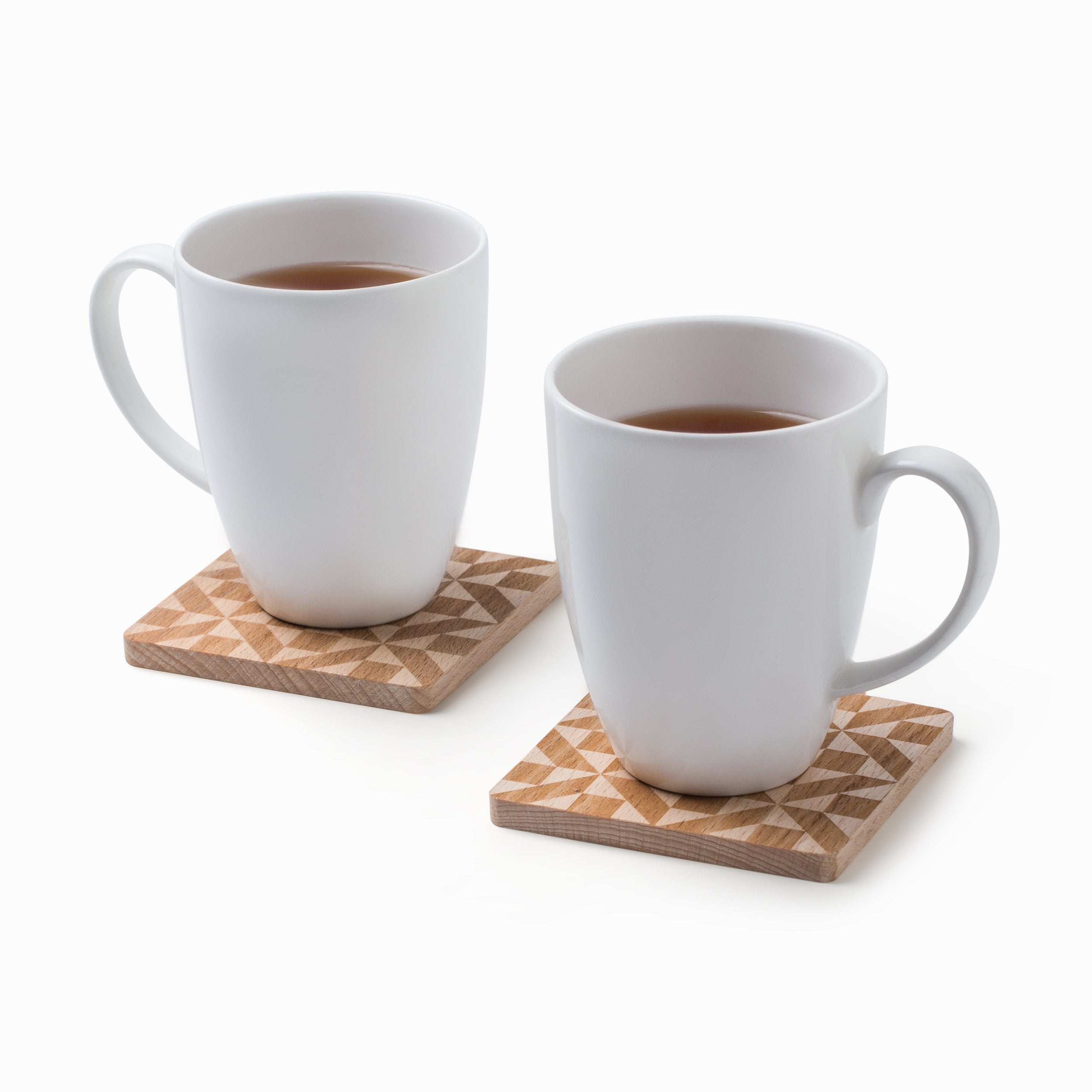 Mosaic Wooden Coasters (Set of 2)