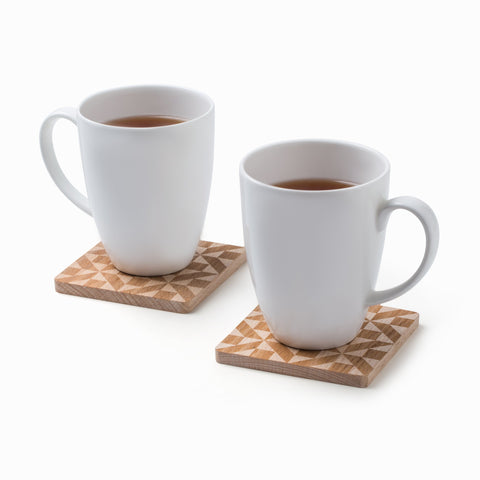 Mosaic Wooden Coasters (Set of 2)