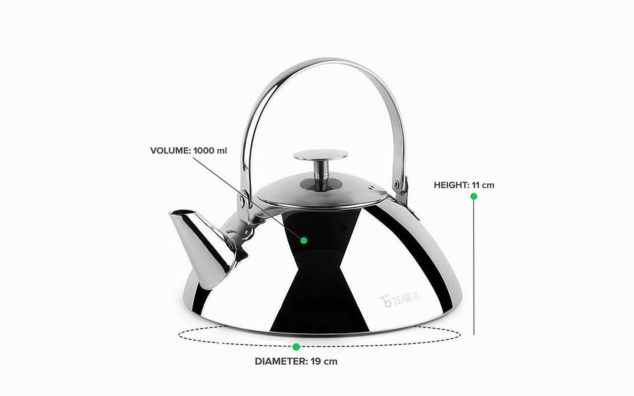 Pyramid Stainless Steel Kettle
