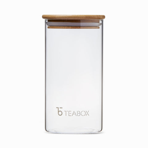 Round Glass Canister