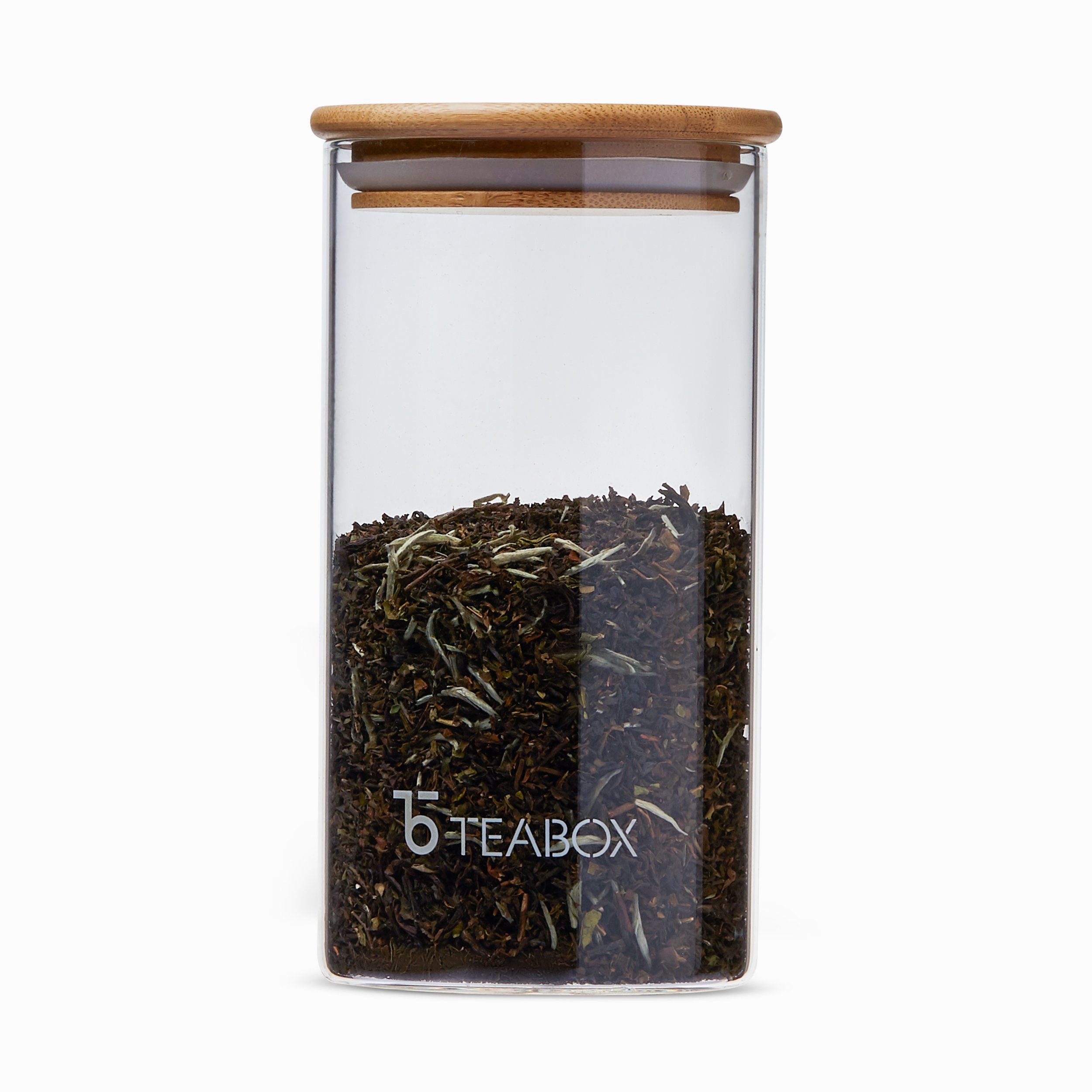 Round Glass Canister
