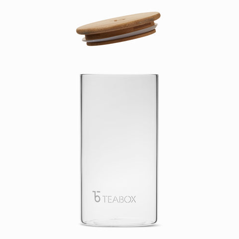 Round Glass Canister
