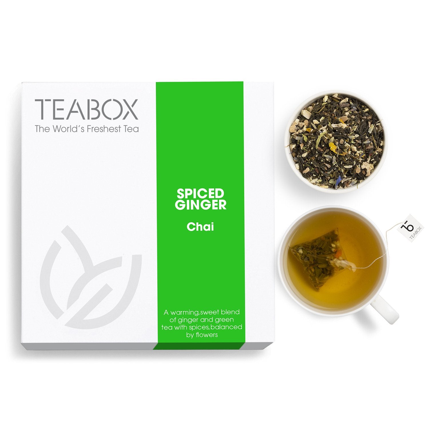 Spiced Ginger Green Tea