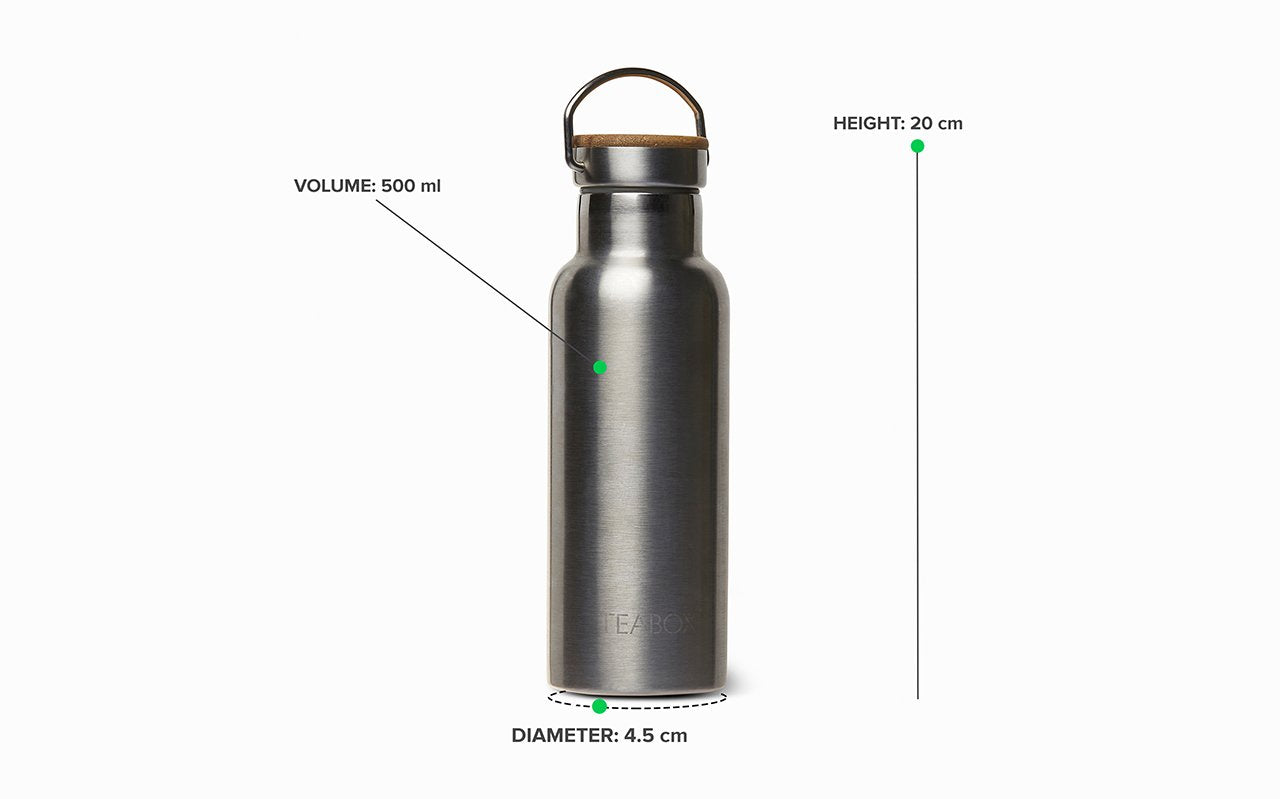 Safari Stainless Steel Flask