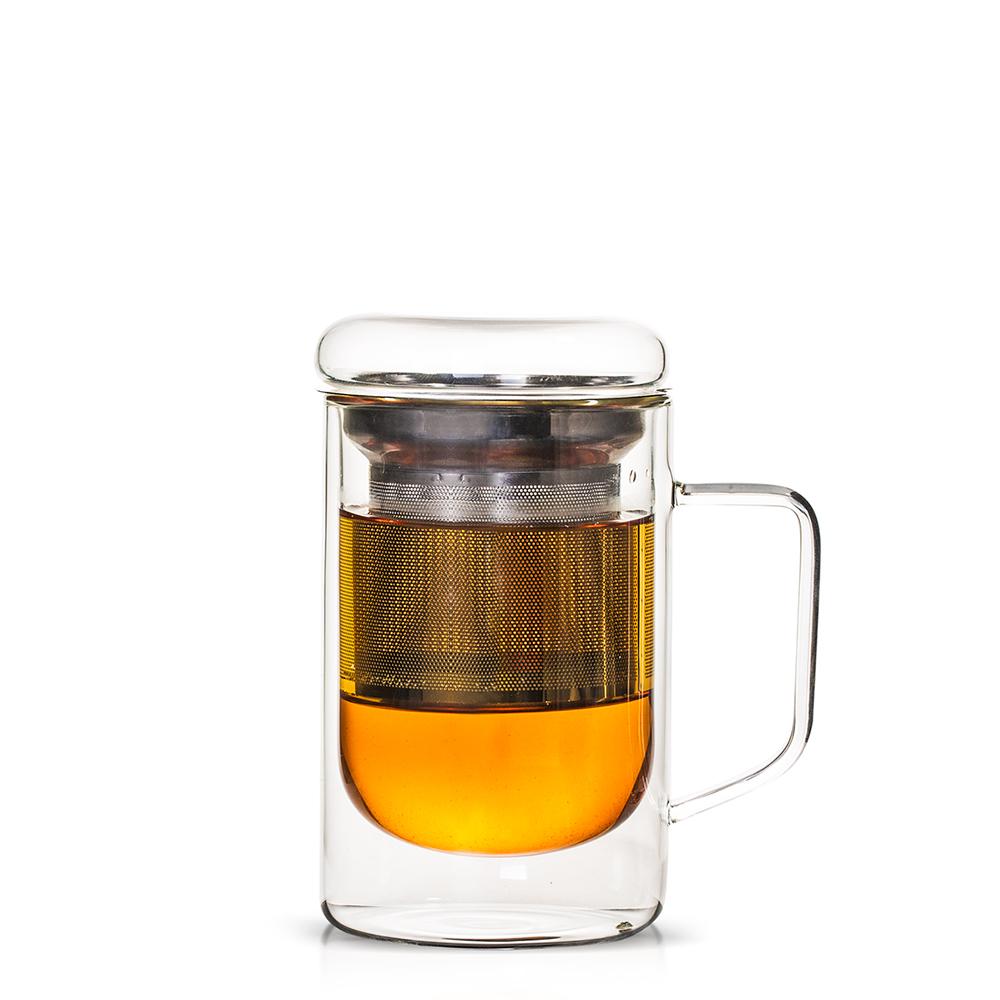 Seidel Glass Tea Mug with Infuser