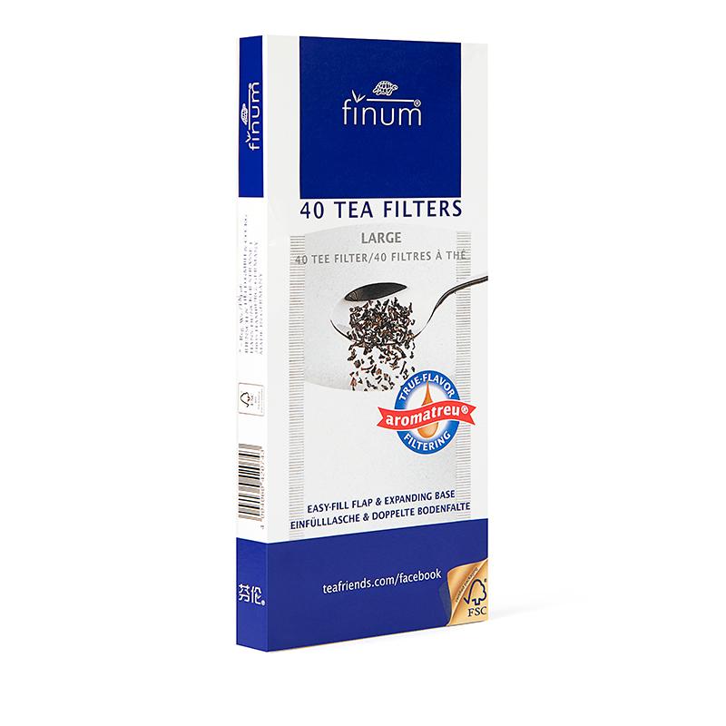 Finum Paper Tea Filters (Pack of 40)