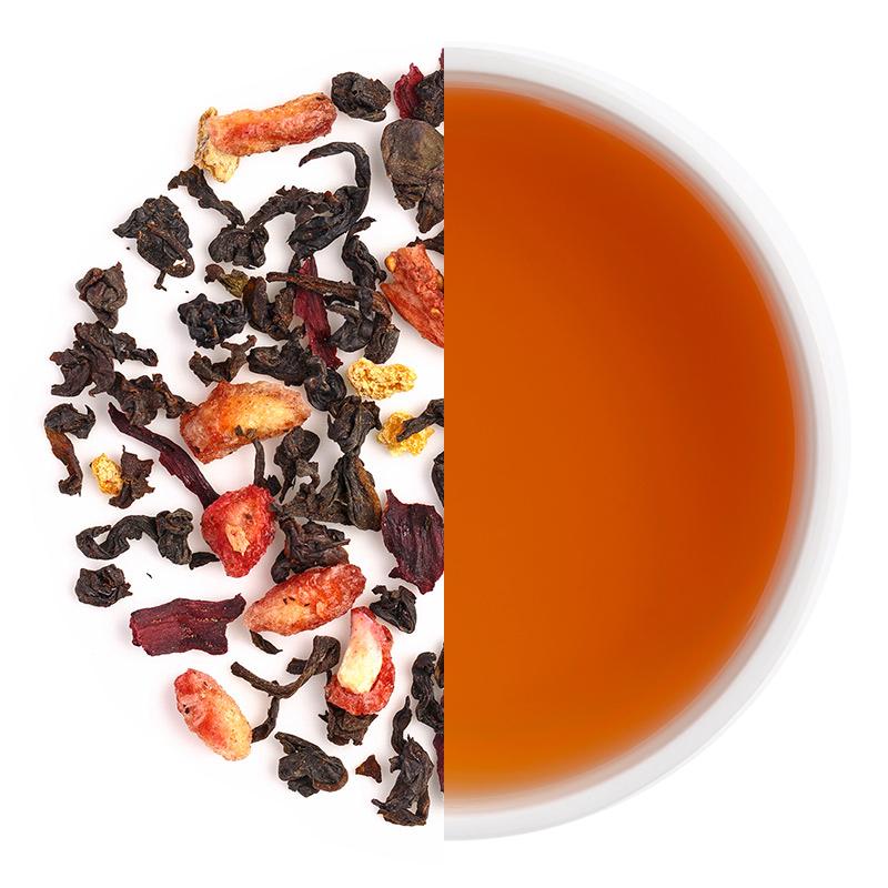 Pomegranate Swirl Iced Tea