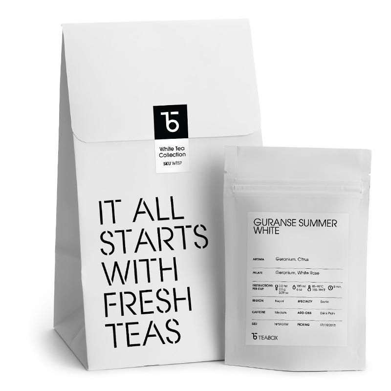 White Tea Collection + Zen Teapot